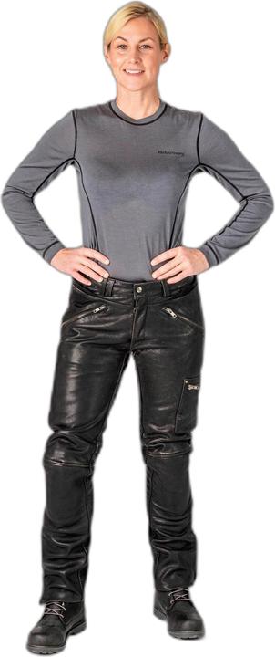 Actual product image Halvarssons 's leather motorcycle trousers rider (Women, 36)