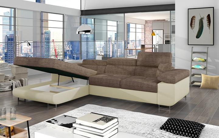 Actual product image ELTAP Armando (Corner sofa, 4-seater, Sofa bed)