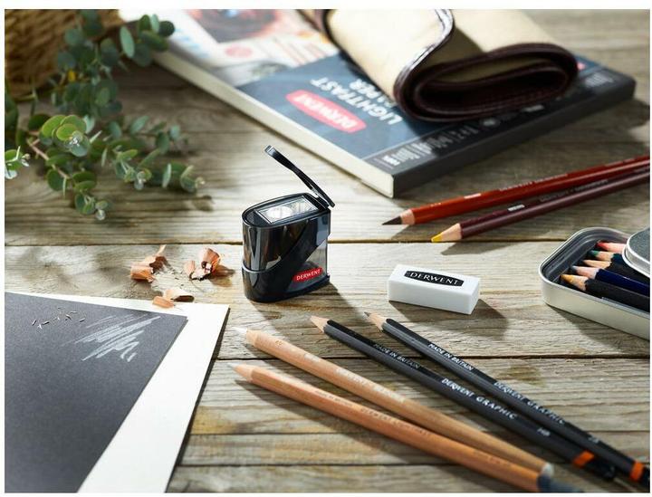 Actual product image Derwent Double-hole sharpener