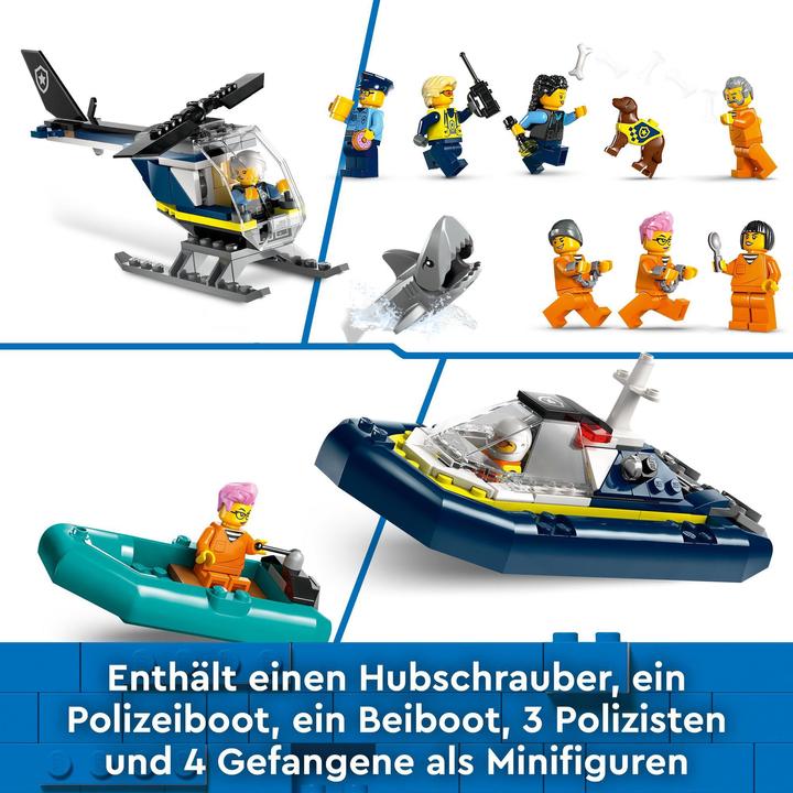 Immagine prodotto LEGO Stazione di polizia sull'isola della prigione (60419, LEGO City)