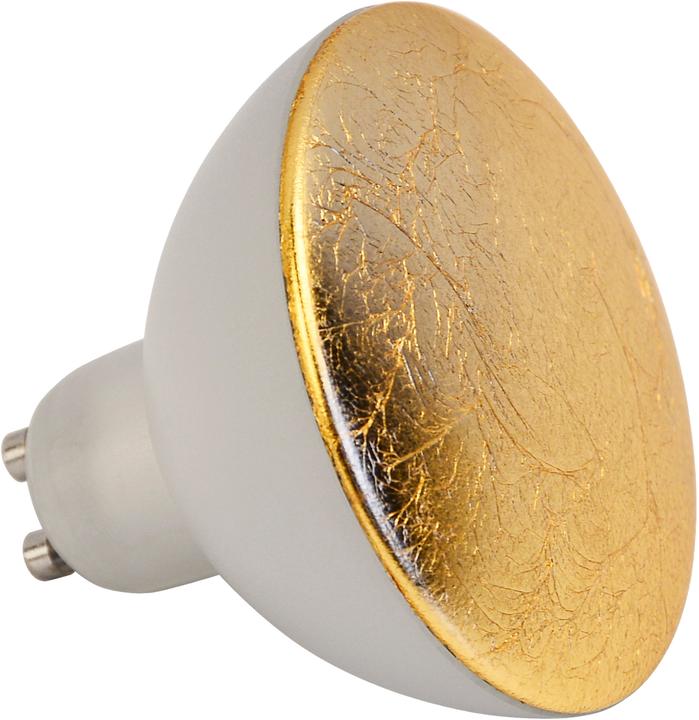 Actual product image LightMe LM85404 Head mirror lamp 3 Step Dim 5W GU10827 GoldG (GU10, 5 W, 350 lm, 1 x, G)