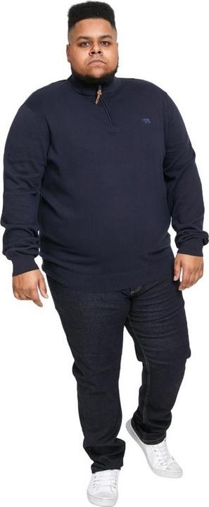 Immagine prodotto DUKE Giuseppe 2-D555 Felpa Kingsize Cerniera ad un quarto Uomo (4XL)