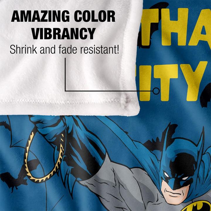 Image du produit Batman - Couverture GOTHAM CITY HERO (152 x 127 cm)