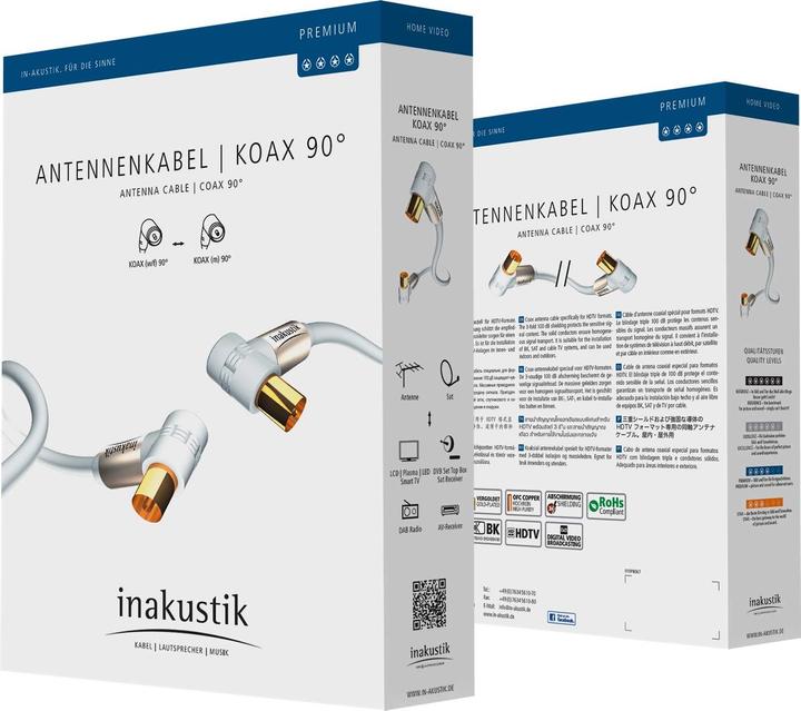 Actual product image Inakustik Premium 90 (100 dB, Antenna cable)