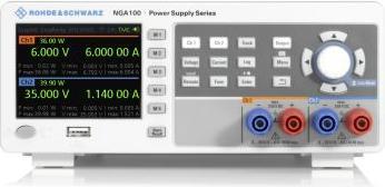 Rohde & Schwarz Two-channel power supply0 V to 35 V, max