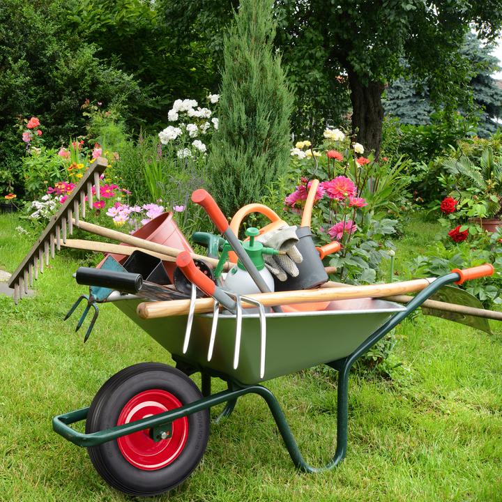 Produktbild Relaxdays Schubkarrenrad