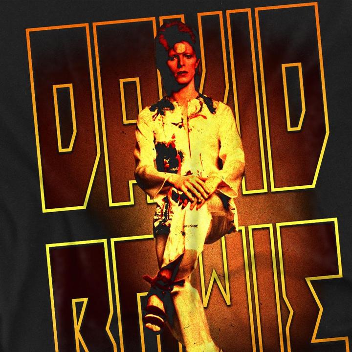 Immagine prodotto David Bowie Perched Maglietta Uomo (3XL)