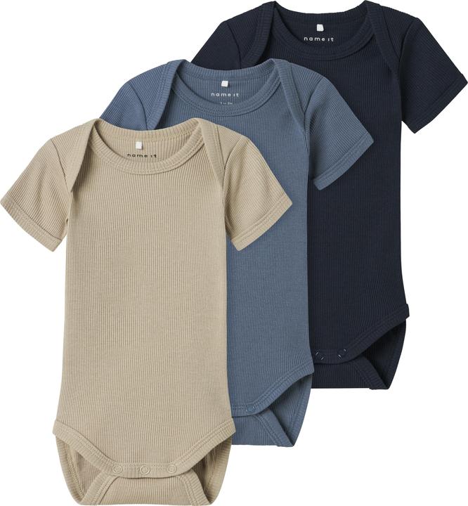Name it Nbnbody 3p Ss Solid Rib Noos