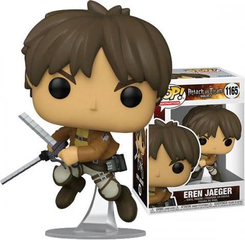 Actual product image Funko Pop! Attack on Titan : Eren Jaeger (1165)