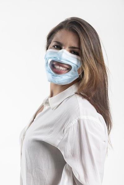 Produktbild Flawa Hygienemaske Typ II, Transparent 25 Stück (Typ II, 25 x)