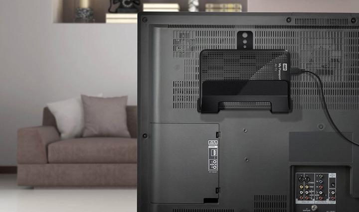 Actual product image WD My Passport AV TV (1 TB)