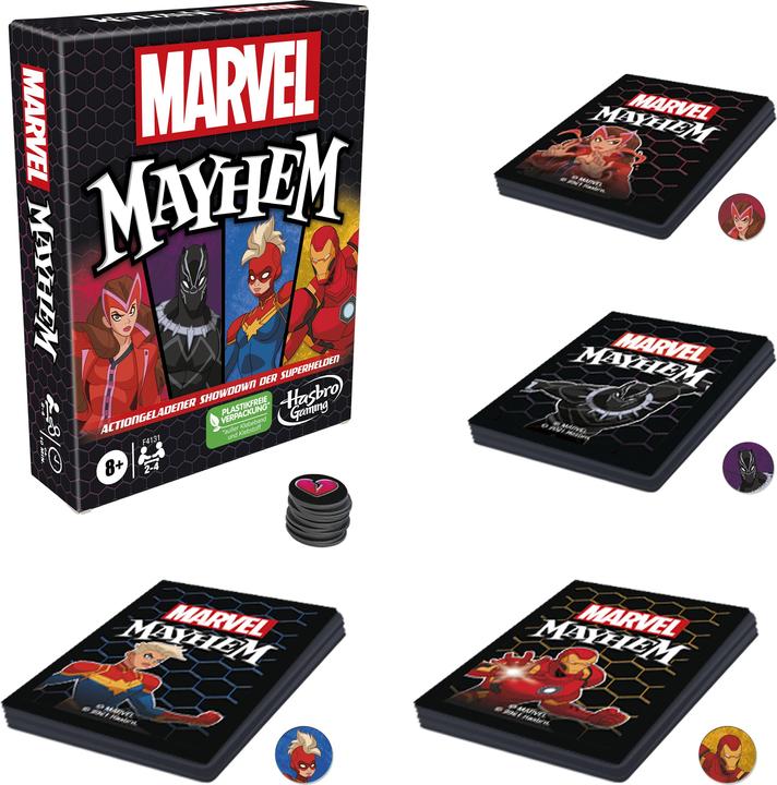 Produktbild Hasbro Gaming Kartenspiel Marvel Mayhem (Deutsch)