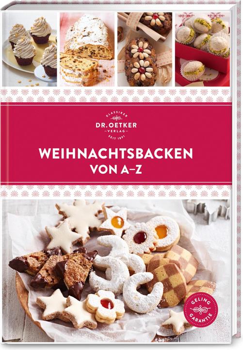 Immagine prodotto Dr. Oetker Weihnachtsbacken von A–Z (Tedesco, Casa editrice Dr Oetker, DR, 2023)