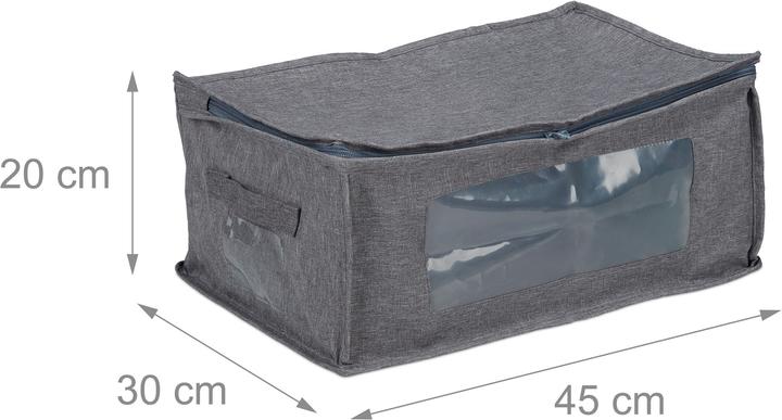 Image du produit Relaxdays Sac de rangement (45 x 30 x 20 cm, 20 l)