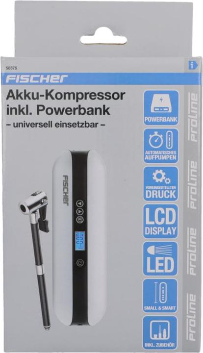 Actual product image Fischer Battery compressor