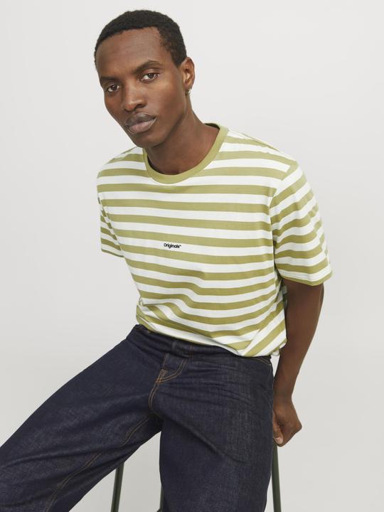 Produktbild Jack & Jones Gestreift Rundhalsausschnitt T-shirt T-shirt (S)