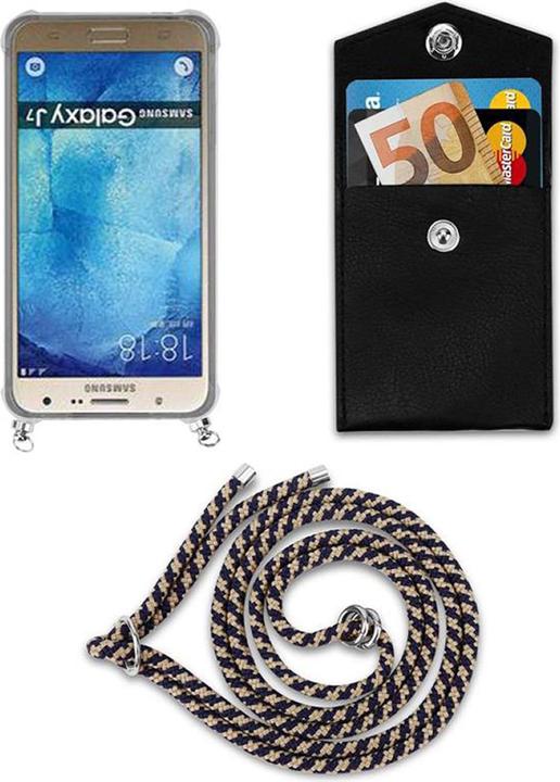 Produktbild Cadorabo TPU Handy Kette SILBER Cover