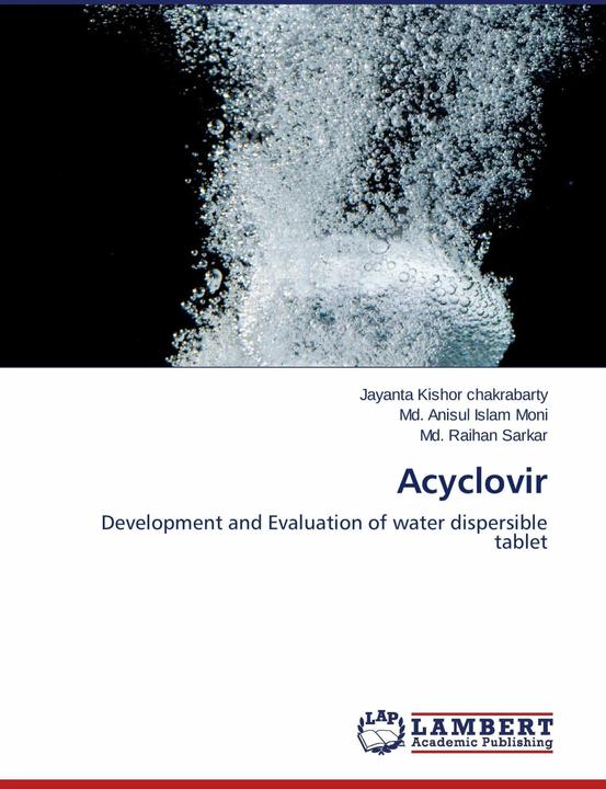 Image du produit Acyclovir (Anglais, Jayanta Kishor Chakrabarty, Md. Anisul Islam Moni, Md Raihan Sarkar, 2015)