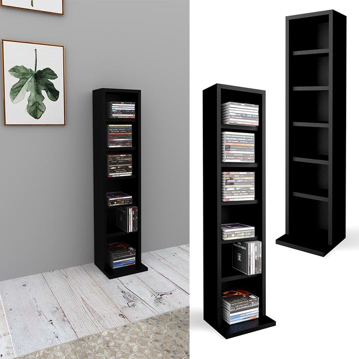 Actual product image Vicco CD-Regal (21 x 20 x 92 cm)