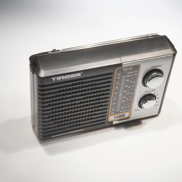 Actual product image Tiross Radio receiver TS-458 (FM, AM)