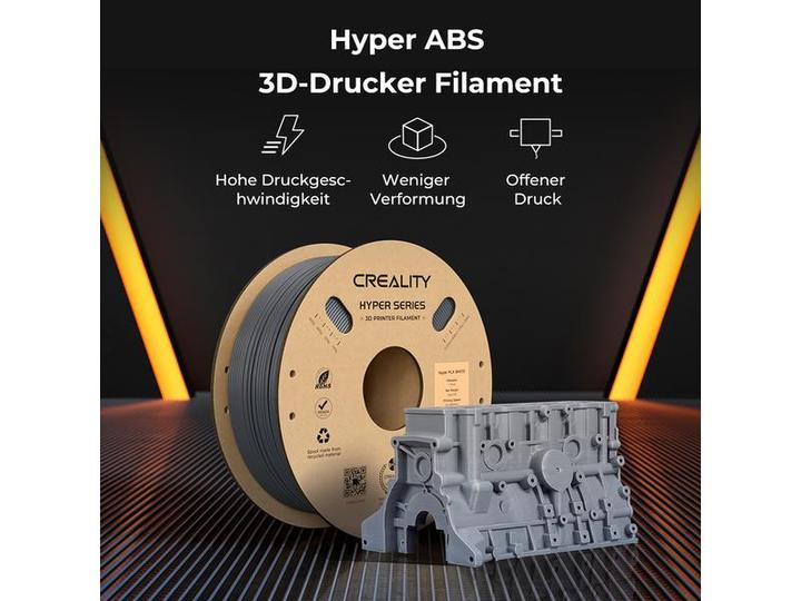 Image du produit Creality Hyper (ABS, 1.75 mm, 1000 g, Noir)