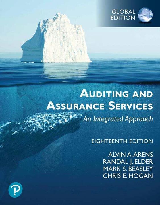 Produktbild Auditing and Assurance Services, Global Edition (Englisch, Randal Elder, Mark Beasley, Alvin Arens, Chris Hogan, 2023)