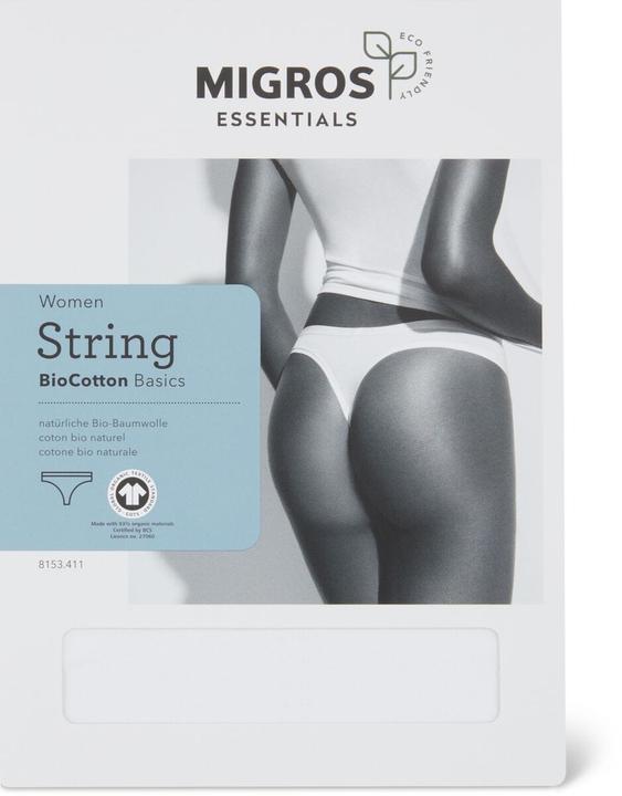 Produktbild Migros Essentials Damen String (M, Einzelpack)