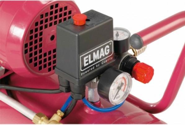 Actual product image Elmag SUPERFOX 240/10/30W compressor - oil-free (10 bar, 30 l)