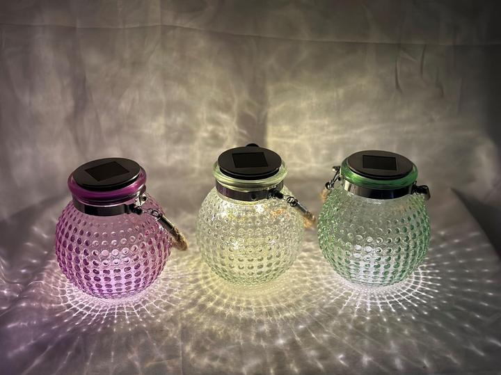 Produktbild GuGus Windlicht Solar Glas 3er Set (3 x)