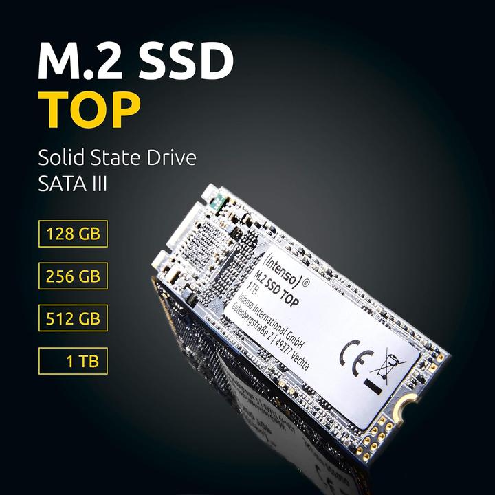 Actual product image Intenso top performance (1000 GB, M.2 2280)