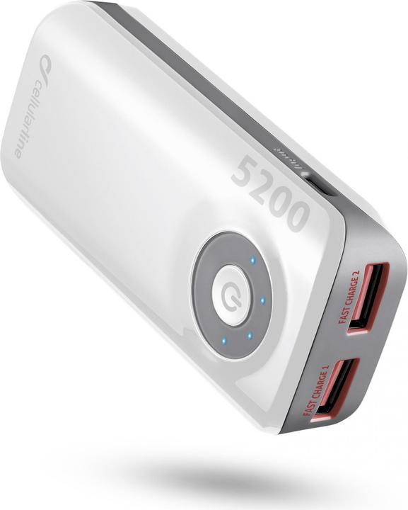 Produktbild Cellularline Freepower Dual 5200 (5200 mAh, 10 W, 19.24 Wh)