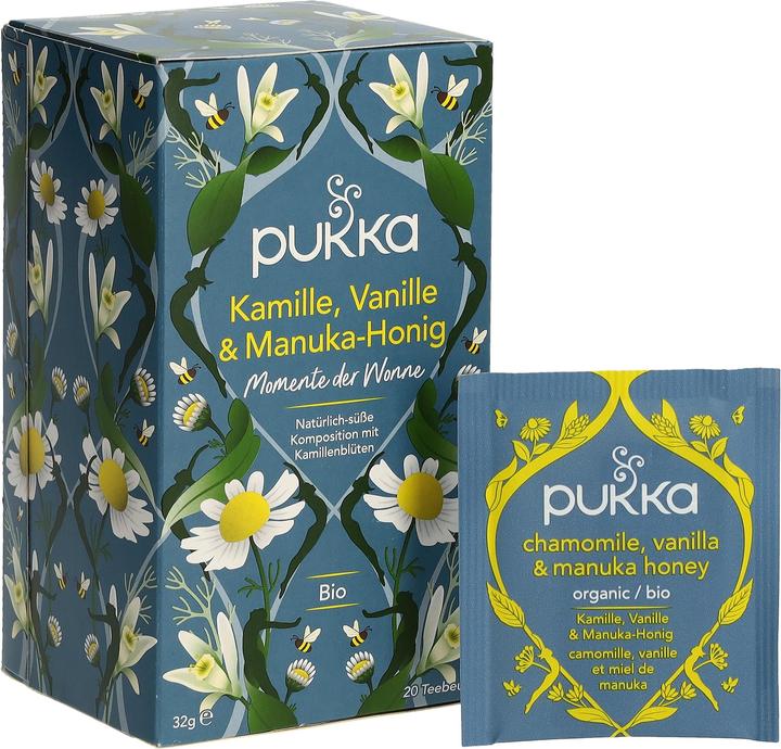 Produktbild Pukka Kamille, Vanille & Manuka-Honig (32 g)