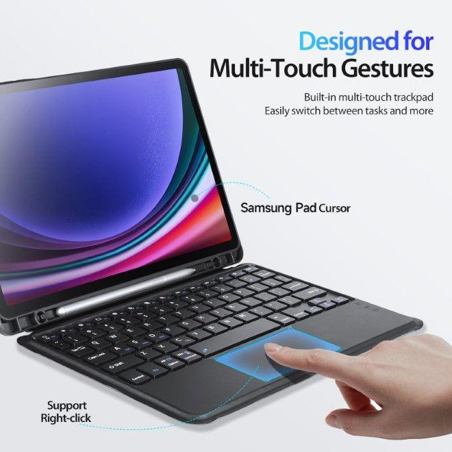 Actual product image Dux Ducis DK Series Keyboard Case (US, Galaxy Tab S9)