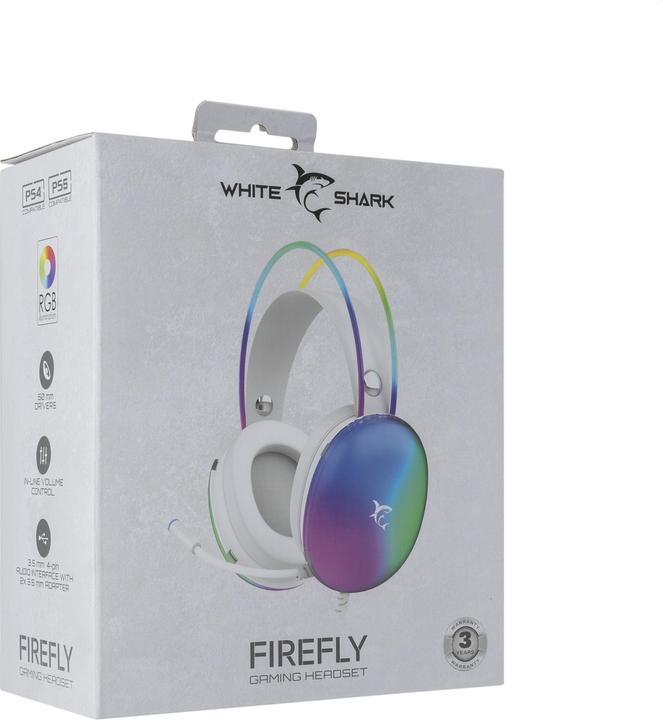 Produktbild White Shark GH-2342 Firefly white (Kabelgebunden)