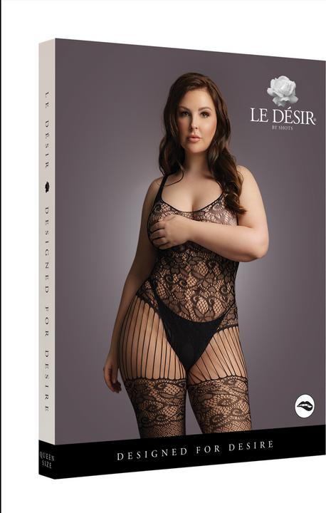 Produktbild Le Désir Lace and Fishnet Bodystocking - OSX (4XL)