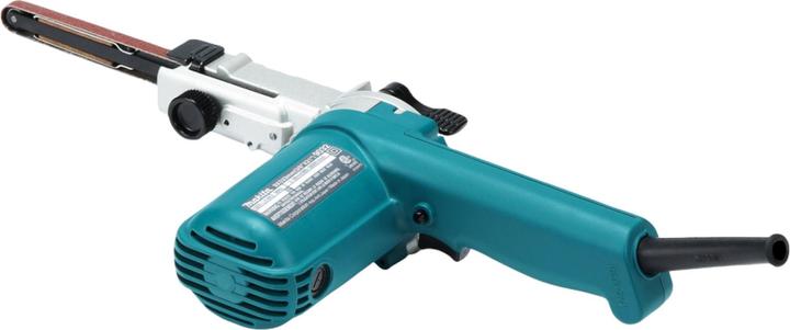 Productafbeelding Makita 9032 J Elektronische vijl Elektrische bandvijl 500 watt 9 mm + Makpac (Bandschuurmachine, 500 W)