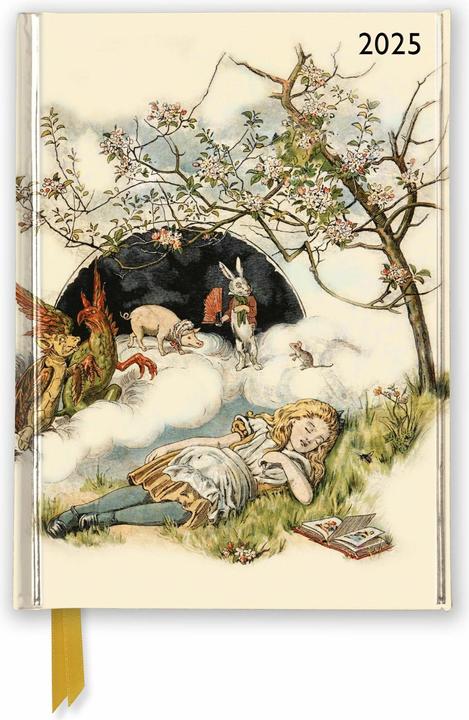 Image du produit British Library : Alice Asleep 2025 Luxury Pocket Diary Planner - Week to View (11 x 15 cm, Anglais)