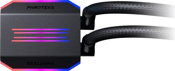 Actual product image Phanteks Glacier One 240D30 DRGB AIO Water Cooling - black
