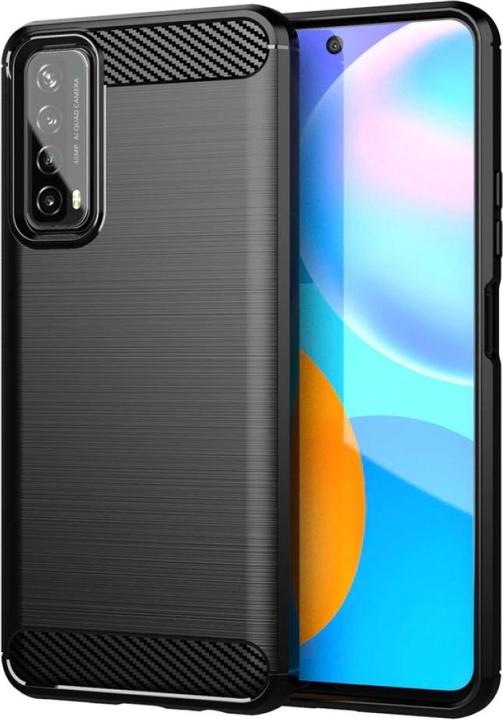 Actual product image Screenguard Huawei P Smart 2021 Cover Carbon Brushed Soft TPU (Huawei P Smart (2021))