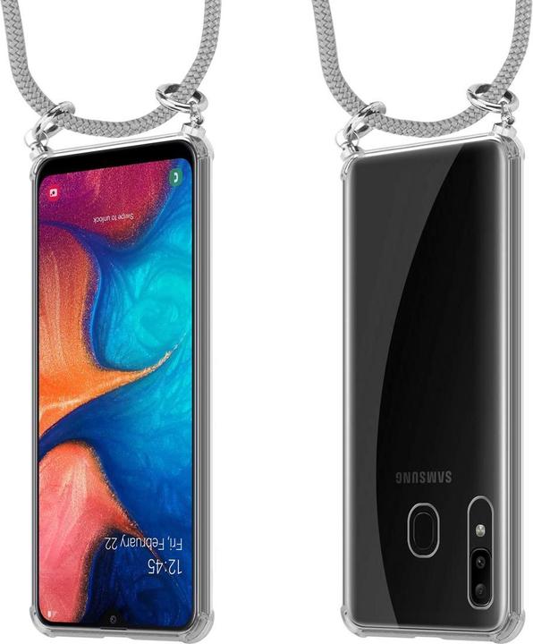 Produktbild Cadorabo TPU Handy Kette SILBER Cover
