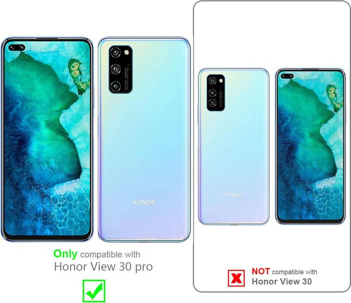 Actual product image Cadorabo Book Jeans Optics Cover (Honor View 30 Pro)