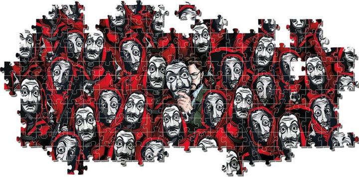 Actual product image Clementoni House of money: Masks - Dali (1000 pieces) (1000 pieces)