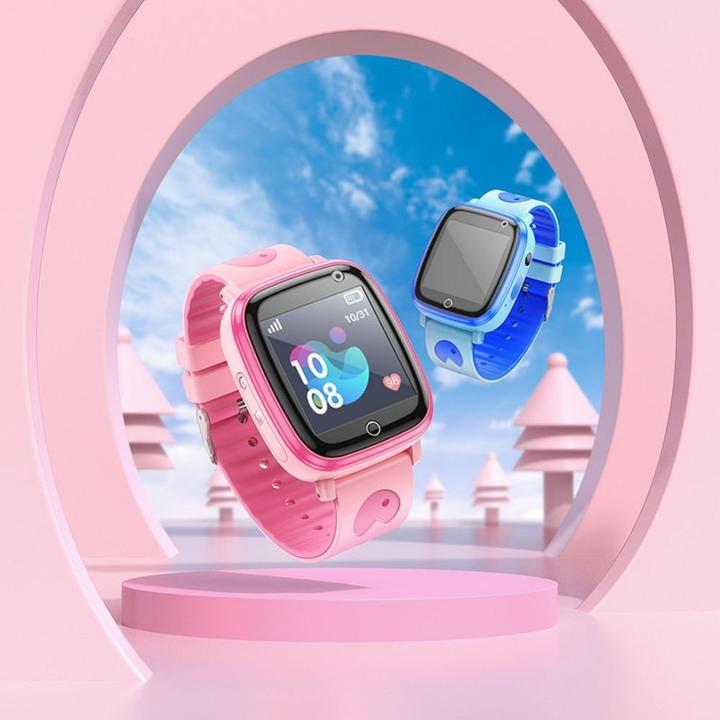 Produktbild Hoco Headphone with microphone smartwatch for kids with call function 2G Y100 blue