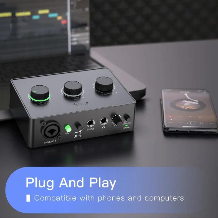 Produktbild Fifine SC1 (USB, 6.3mm Klinke (Jack), 3.5mm Klinke)