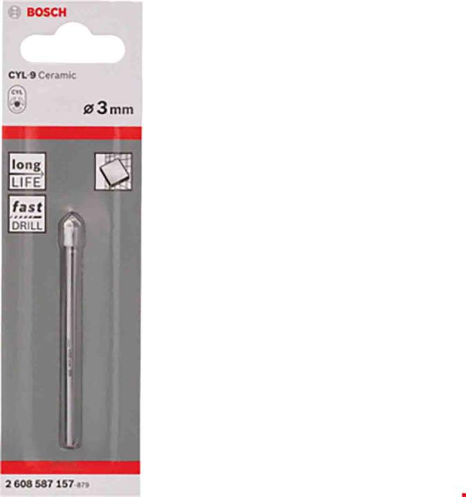 Produktbild Bosch Professional Zubehör Fliesenbohrer CYL-9 Ceramic, 6 x 80 mm (6 mm)