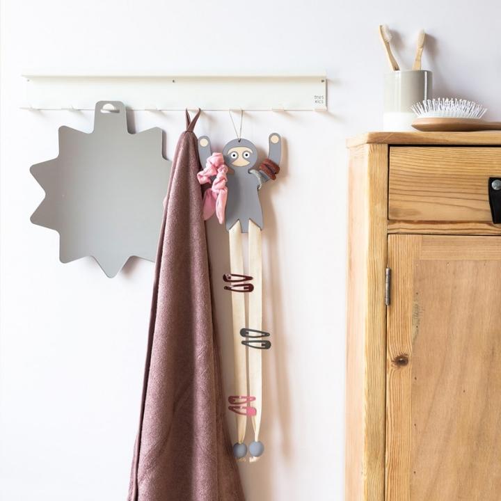 Produktbild Tresxics Faultier Haarschmuckhalter Kit DIY, Braun