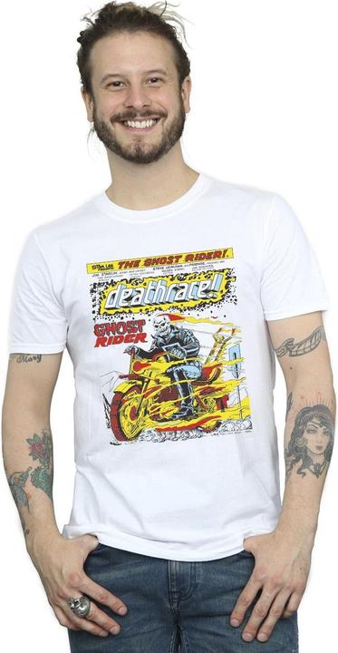 Immagine prodotto Ghost Rider Chest Deathrace Maglietta Uomo (3XL)