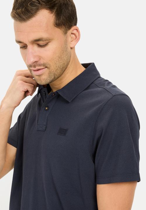 Image du produit Camel Active Kurzarm Poloshirt aus reiner Baumwolle (M)