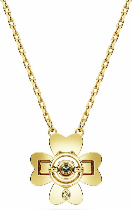 Produktbild Swarovski Idyllia Halskette Glücksklee Grün Gold (Swarovski Metall, 38 - 45 cm)
