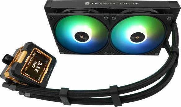Actual product image Thermalright Frozen Warframe 240 Computer case, Processor All-in-one liquid cooler 12 cm Black 1...